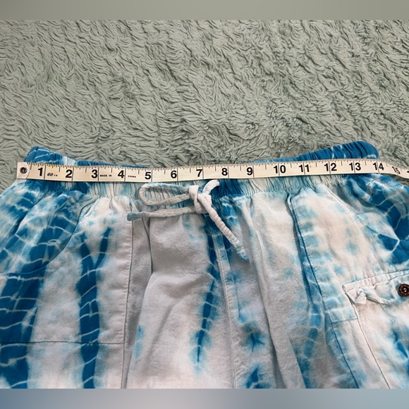 Blanco Drawstring Cotton Shorts - Picture 7 of 9